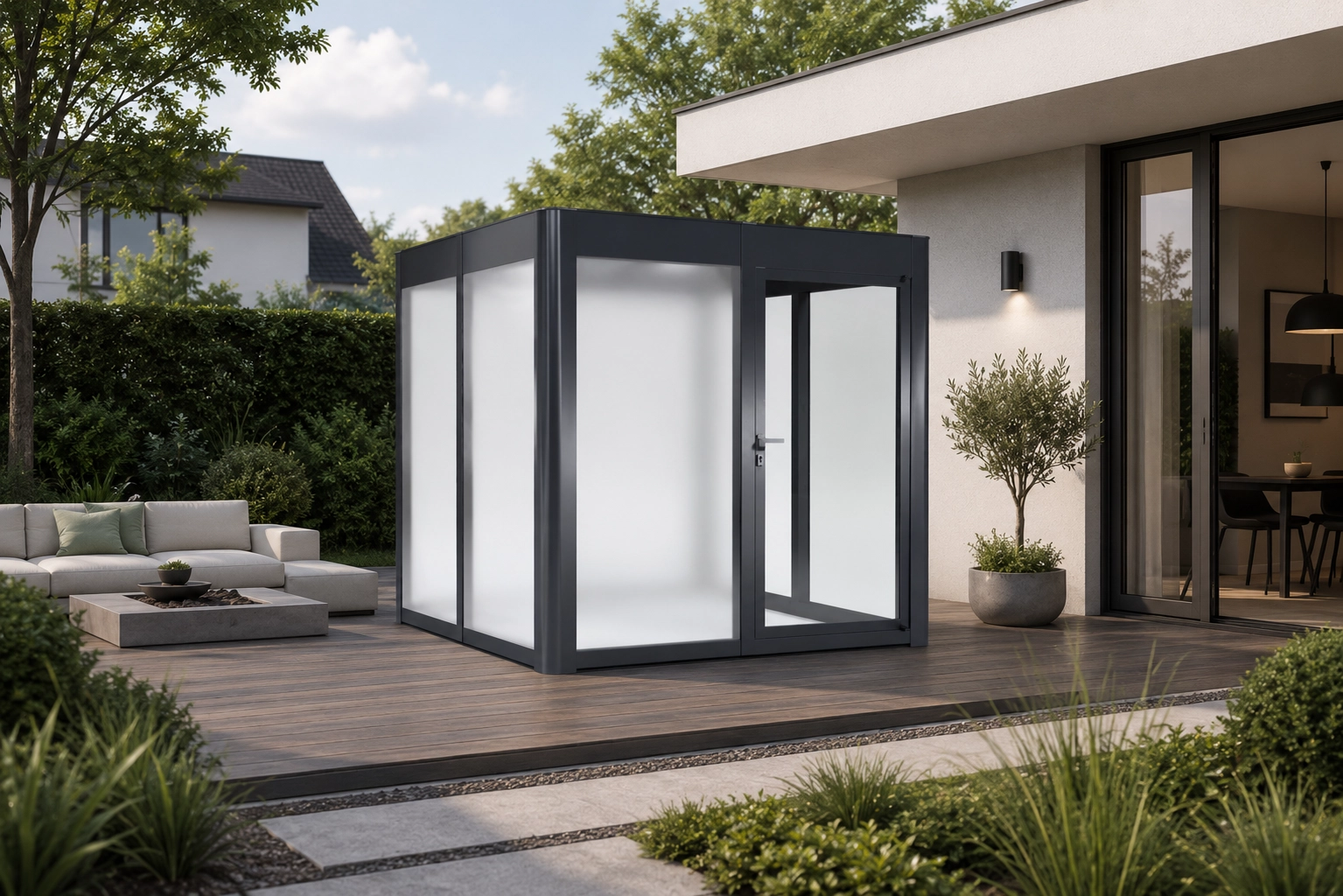 Aluminium Sommergarten - SunCasa Deluxe 2.2
