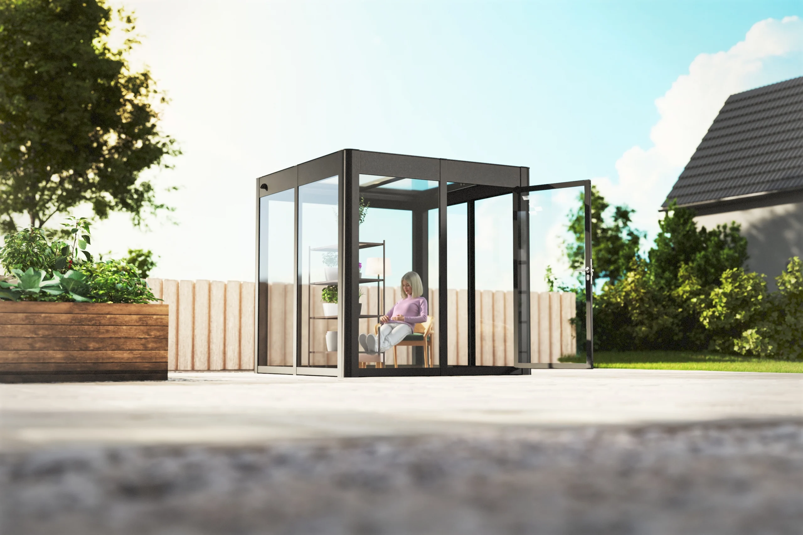 Aluminium Sommergarten - SunCasa Infinity 2.2