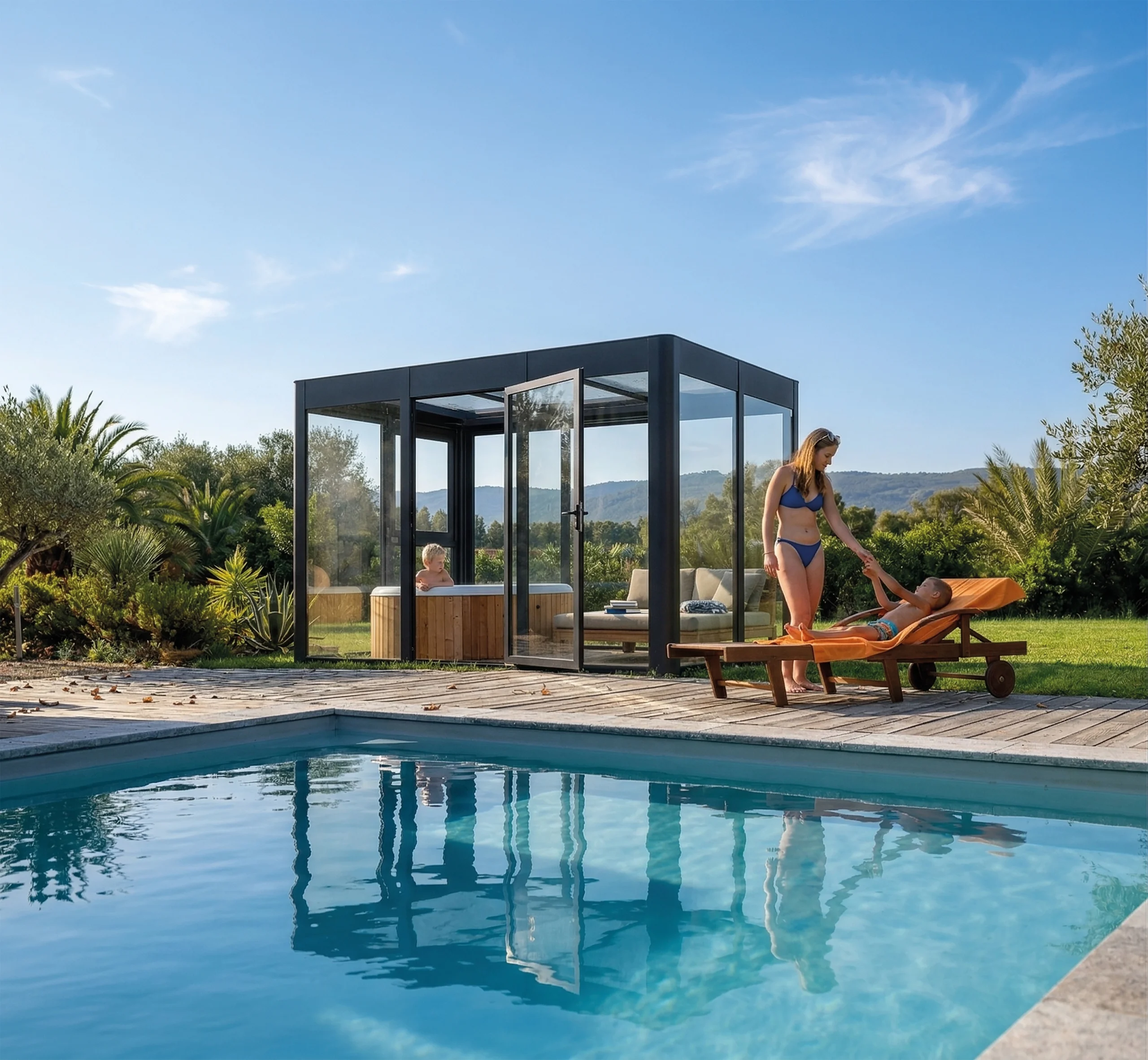 Aluminium Sommergarten - SunCasa Infinity 3.2