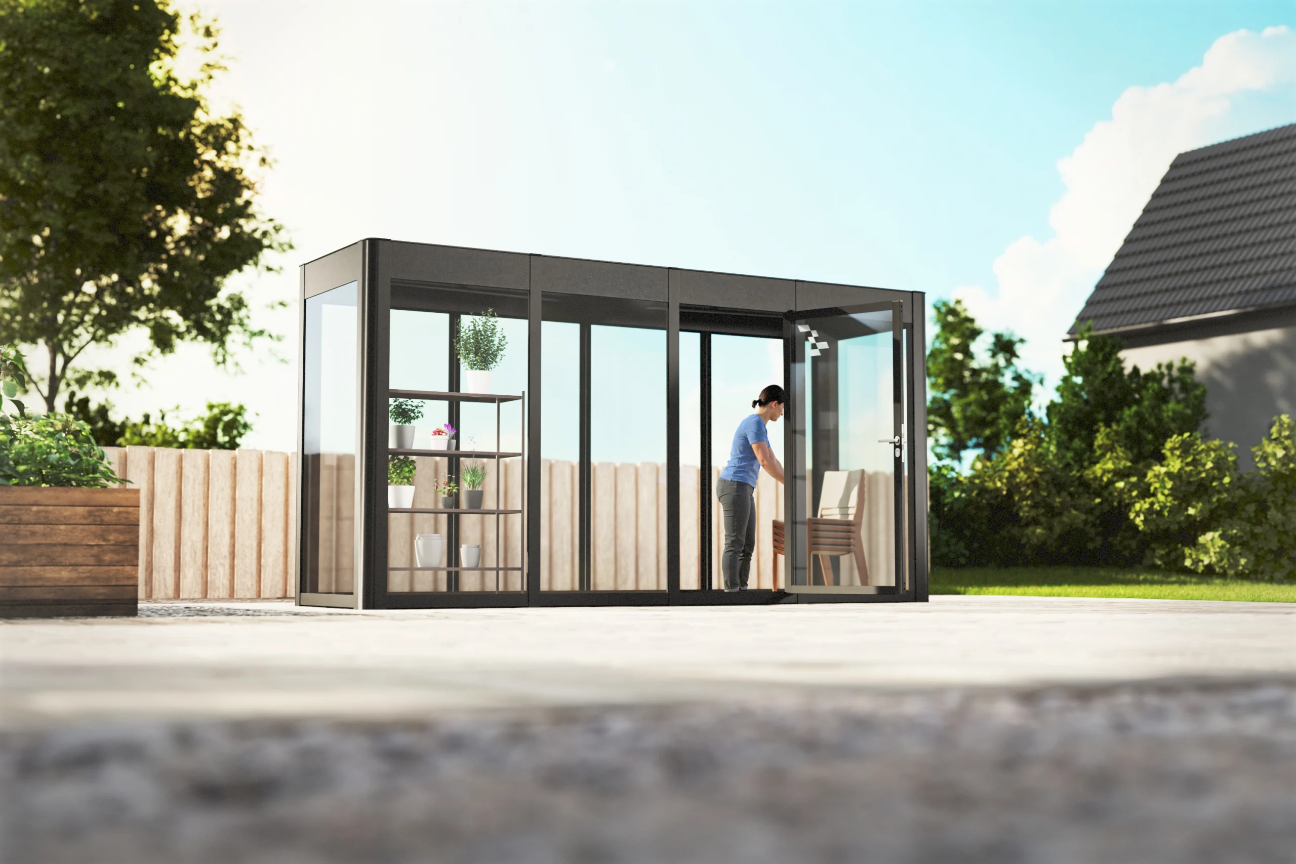 Aluminium Sommergarten - SunCasa Infinity 4.1