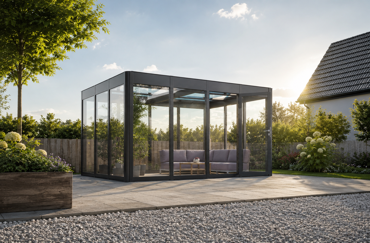 Aluminium Sommergarten - SunCasa Infinity 4.3