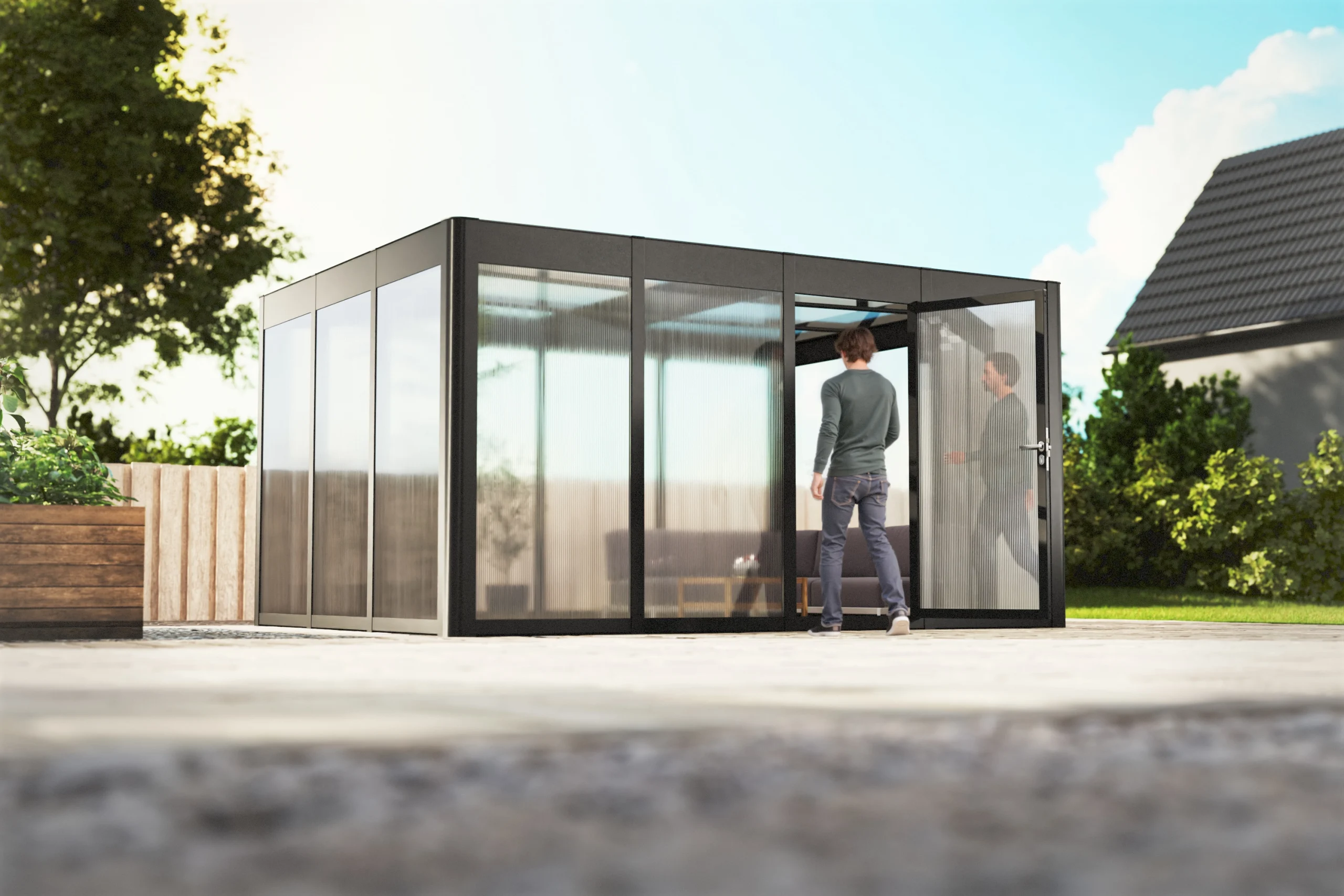 Aluminium Gewächshaus - SunCasa Select 4.3