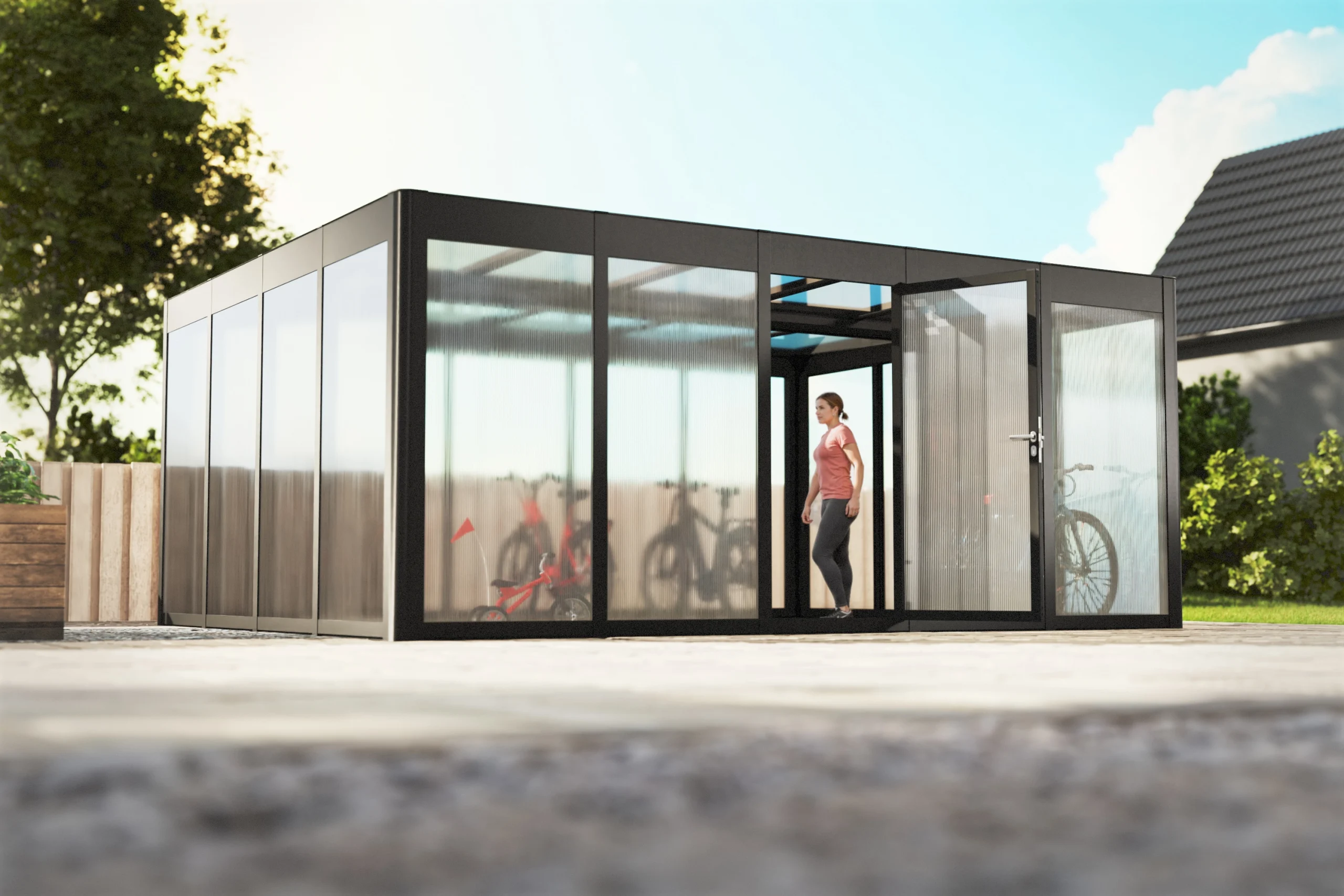 Aluminium Gewächshaus - SunCasa Select 5.4