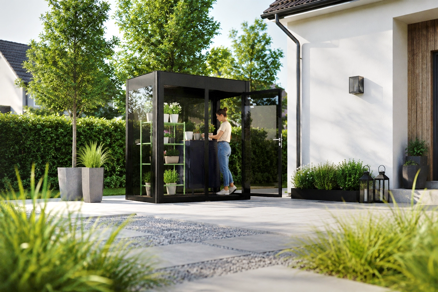 Aluminium Sommergarten - SunCasa Modern 2.1