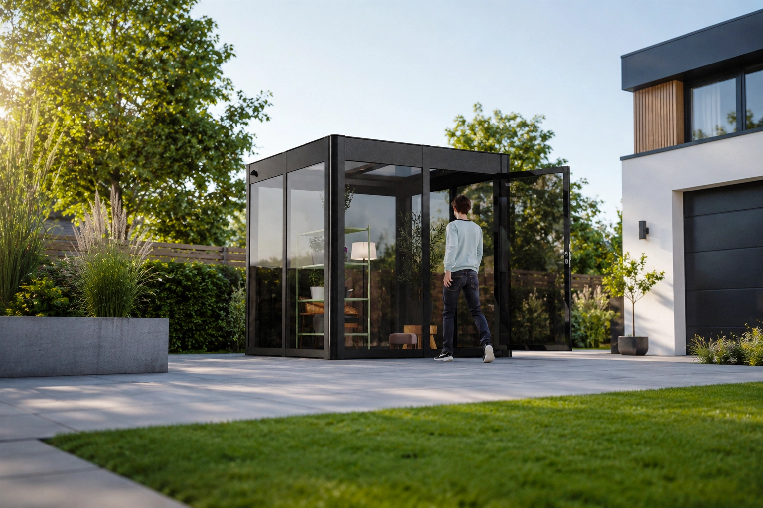 Aluminium Sommergarten - SunCasa Modern 2.2