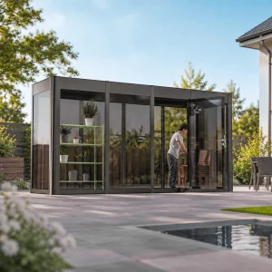 Aluminium Sommergarten – SunCasa Modern 4.1