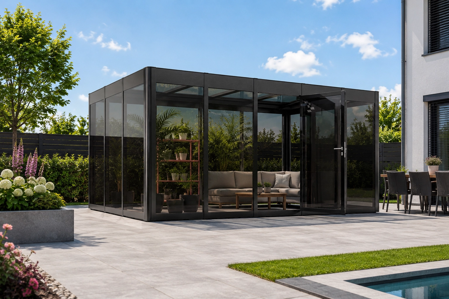 Aluminium Sommergarten - SunCasa Modern 5.2