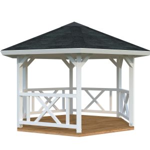 6-Eck-Gartenpavillon Betty 3 / 9,9 m² 6-Eck-Gartenpavillon Betty 3 / 9,9 m²