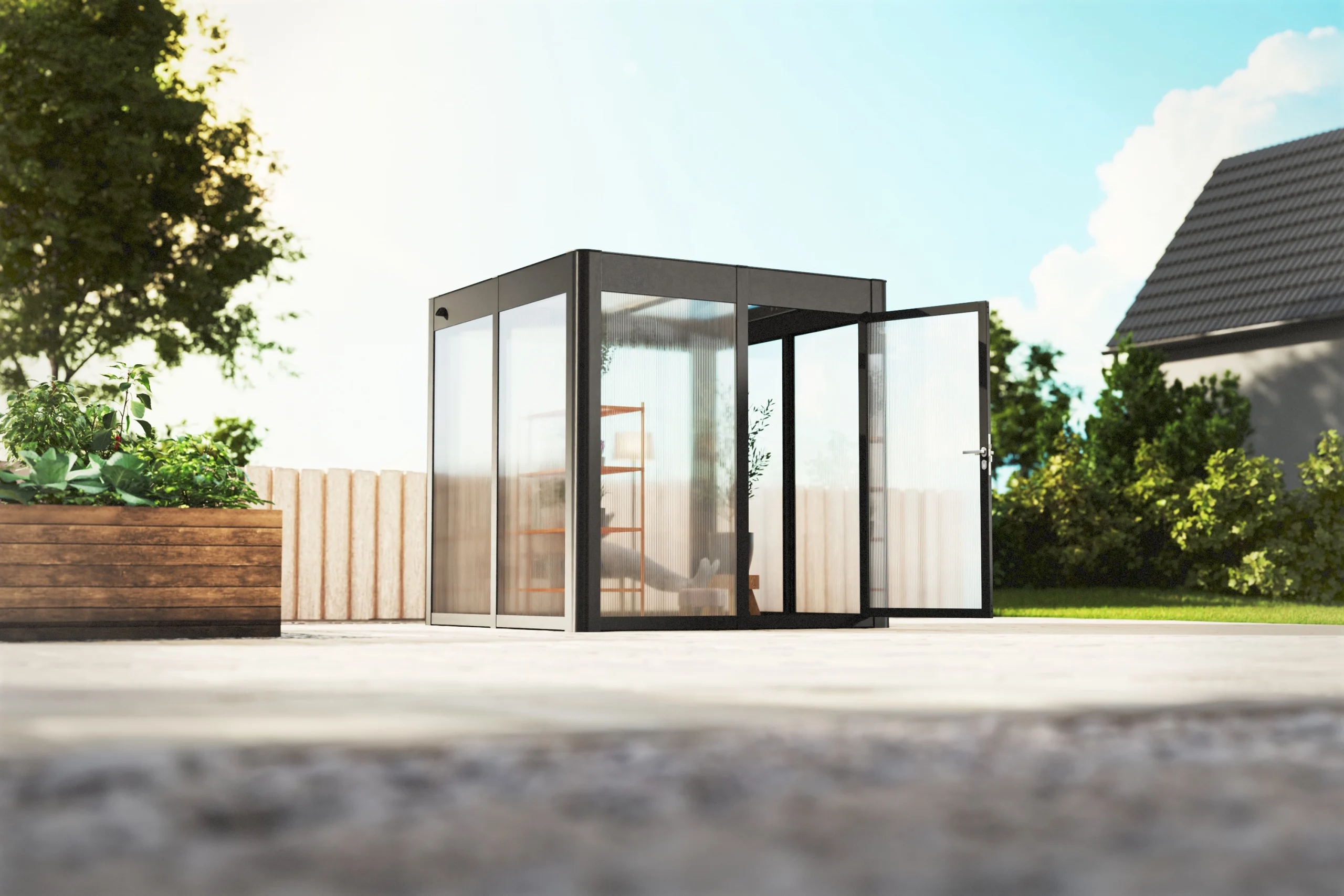 Aluminium Gewächshaus - SunCasa Select 2.2