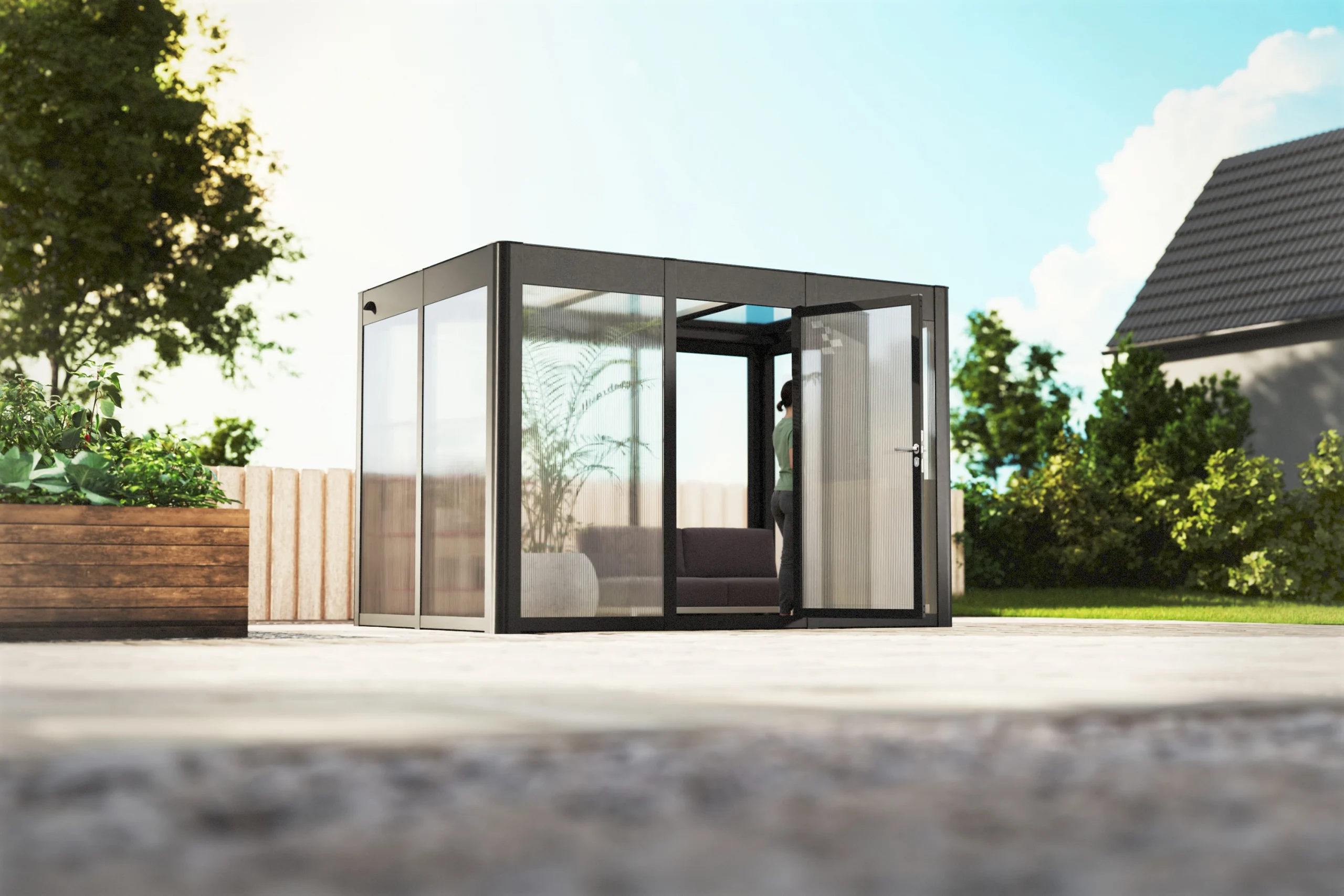 Aluminium Gewächshaus - SunCasa Select 3.2