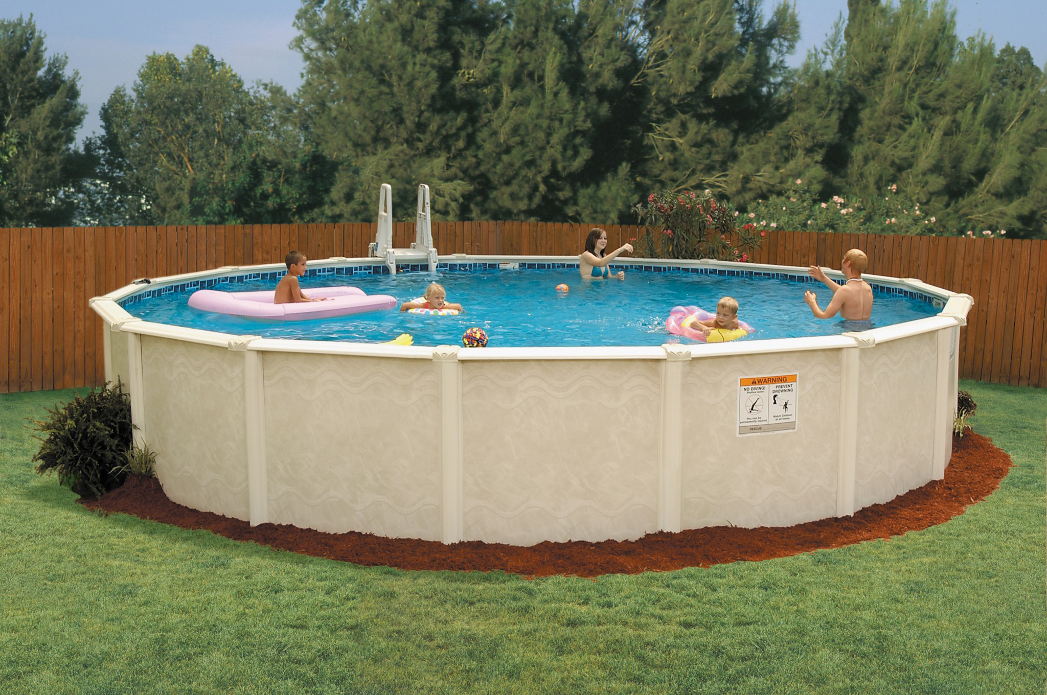 Stahlwandpool Sunlake rund inkl. Zubehör