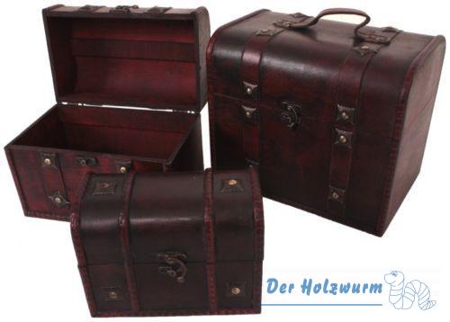3er Set Aufbewahrungstruhen