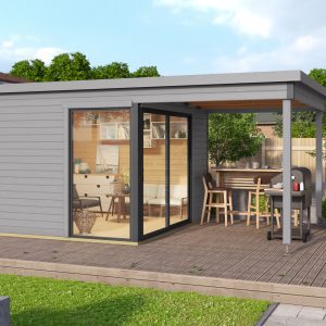 Home-Office Gartenhaus Domeo 2
