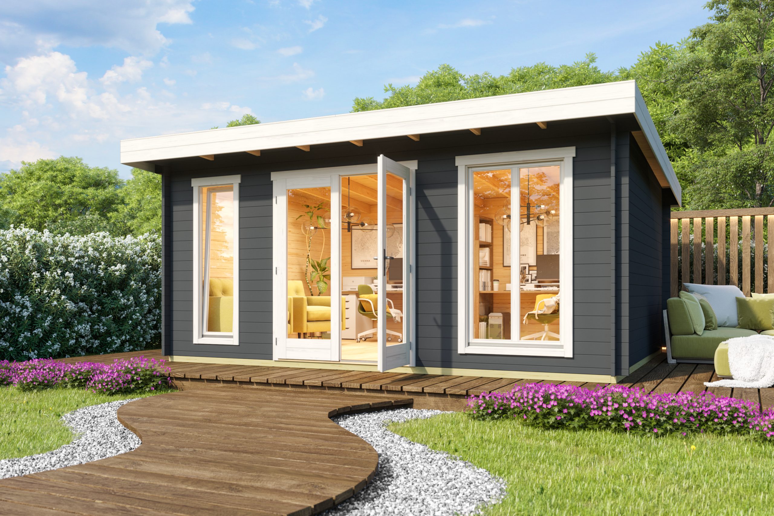 Gartenhaus Dorset 3 ISO