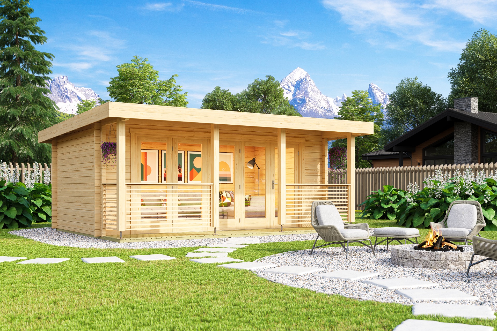 Ferienhaus mit Terrasse Liverpool 1 ISO