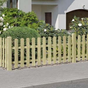 Vorgartenzaun Sylt Kiefer KDI Grün