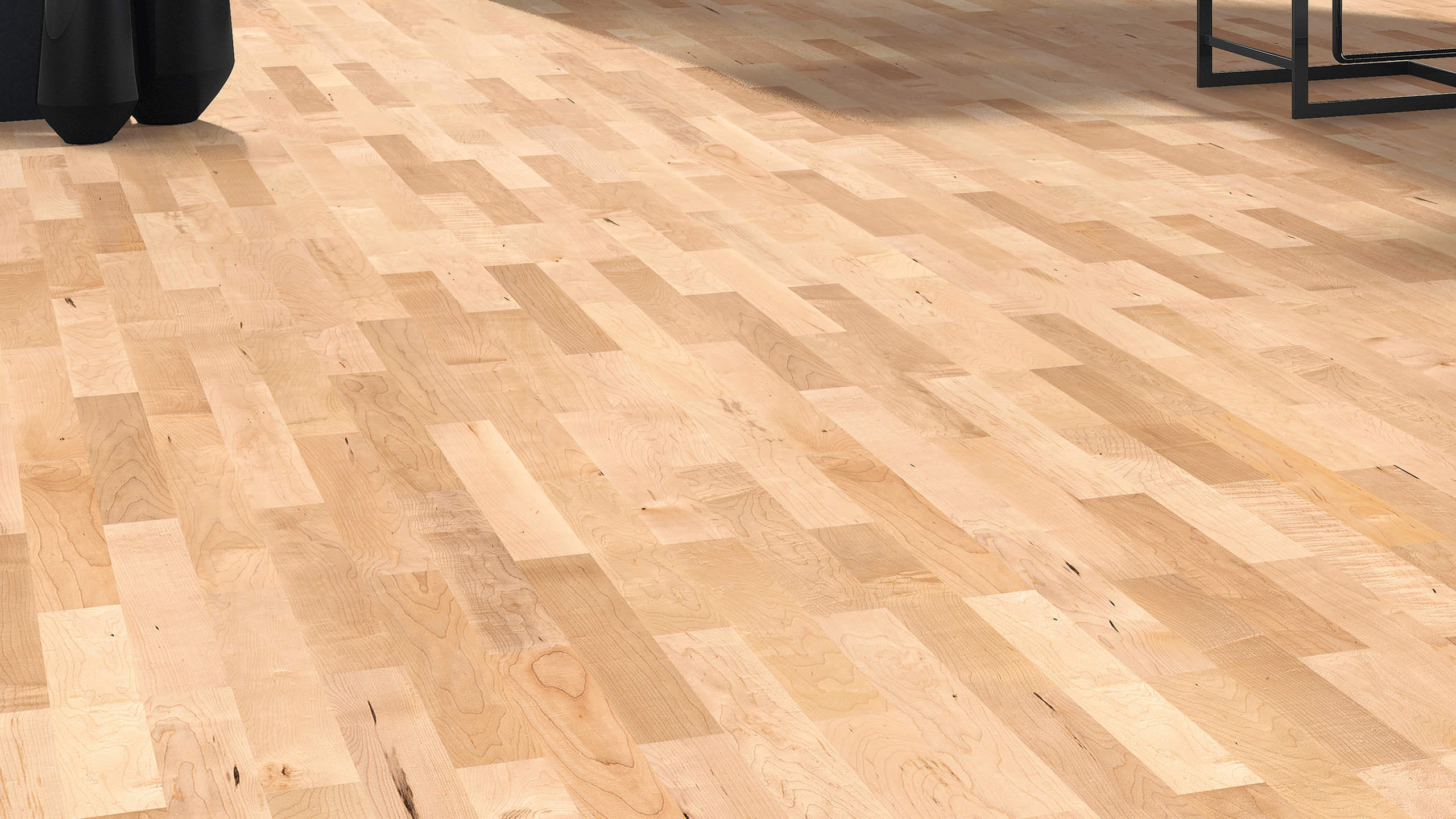 32 m² HARO Nut+Feder Parkettboden Kanadischer Ahorn matt