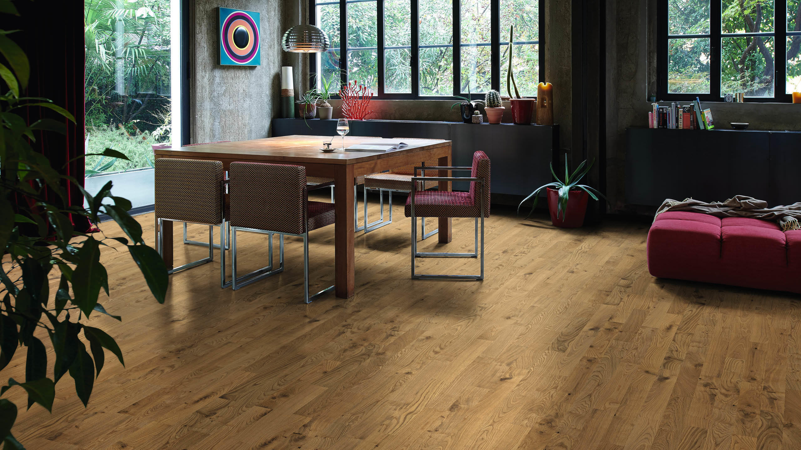 14 m² HARO Nut+Feder Parkettboden Eiche Classico naturale
