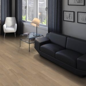 44 m² HARO Nut+Feder Parkettboden Eiche sandgrau