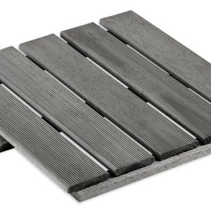 Holzfliese 50×50 cm kdi grau