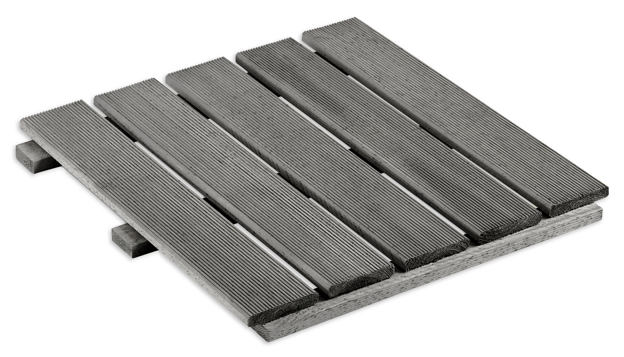 Holzfliese 50x50 cm kdi grau