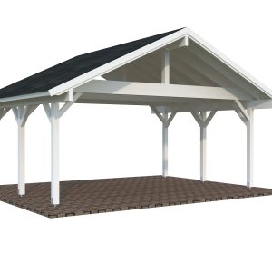Einzelcarport mit Satteldach Robert 3 / 23,1 m²