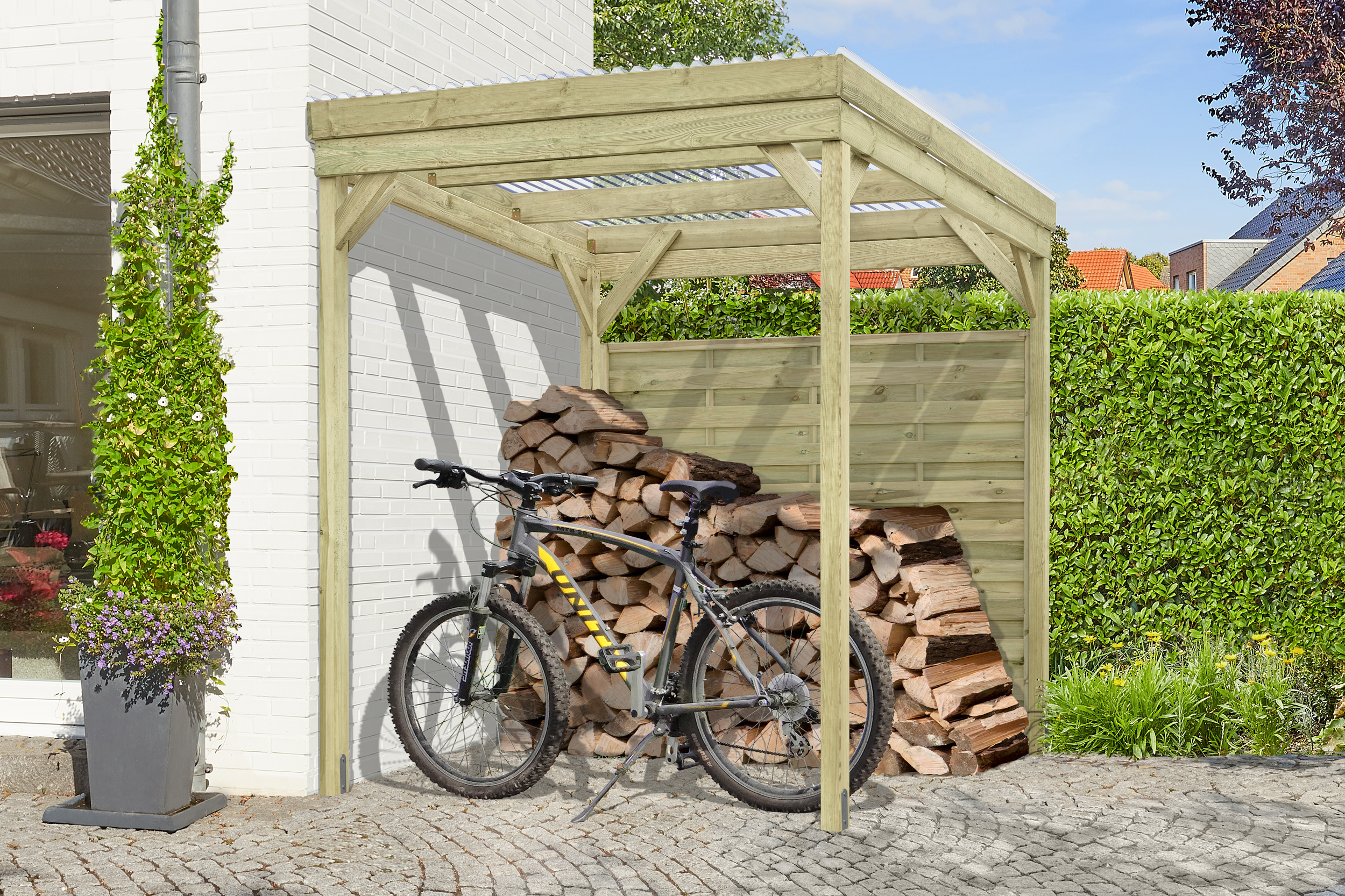 Uniport Unterstand Terrassenüberdachung