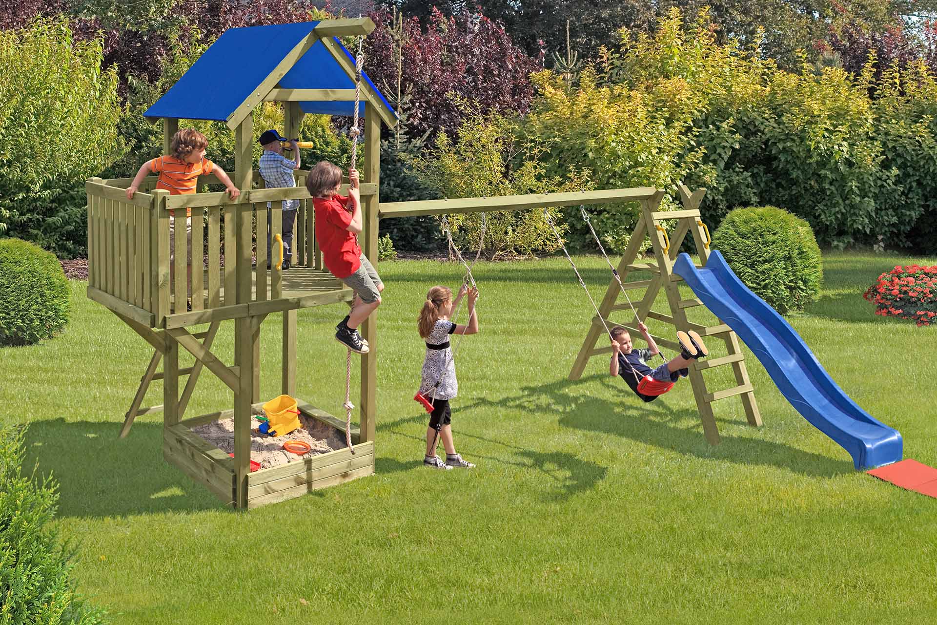 Kinderspielanlage Multi-Play Big Snake