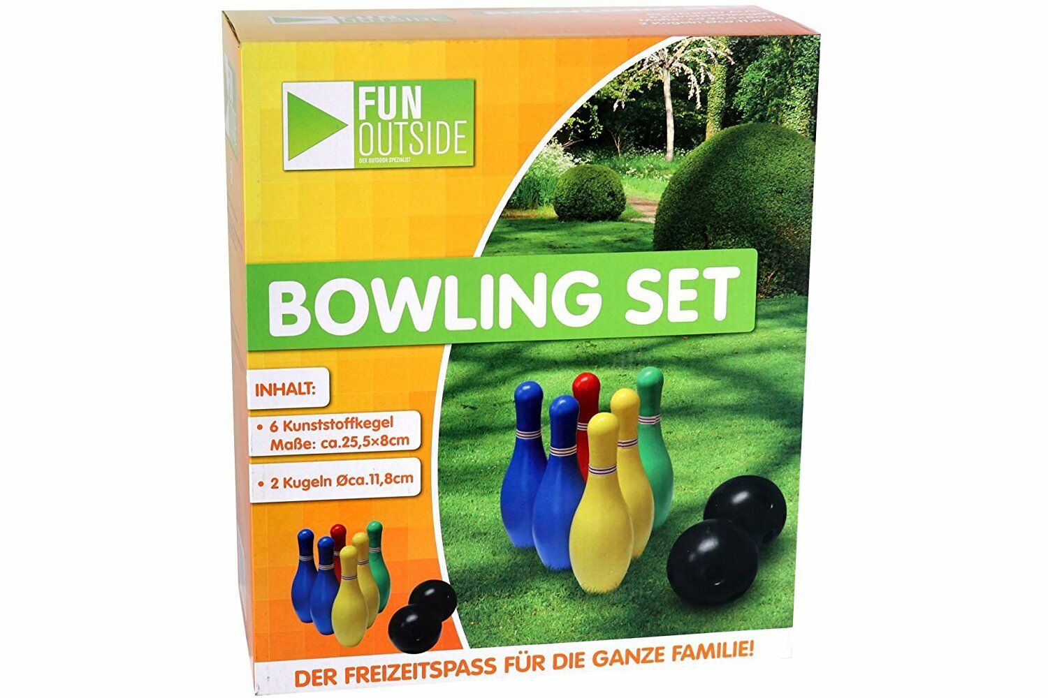 8-teiliges Bowlingset