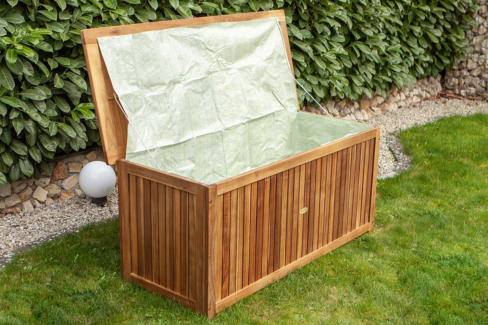 Auflagenbox Washington aus Akazie