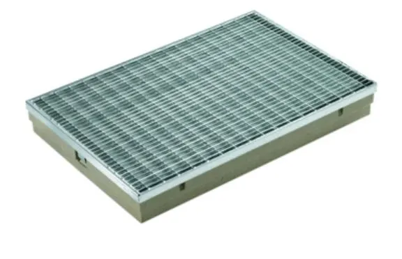 Aco Bodenwanne mit Gitterrost 60 x 40 cm