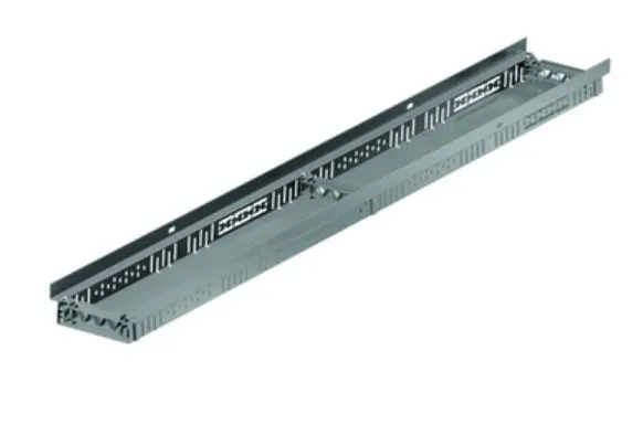 Aco Profiline 2.0  Fassadenrinne Stahl verzinkt fixe Bauhöhe 80 mm Nennmaß 250 mm