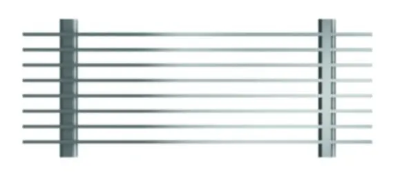 Aco Profiline 2.0 Längsstabrost 3 x 15 mm Stahl Nennmaß 130 mm