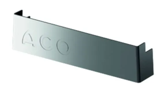 Aco Profiline 2.0 Stirnwand Edelstahl fixe Bauhöhe 50 mm