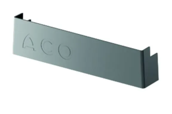 Aco Profiline 2.0 Stirnwand Stahl fixe Bauhöhe 30 mm