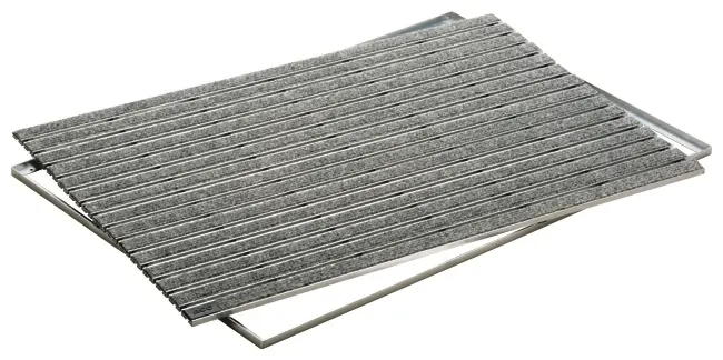 Aco Schuhabstreifermatte Indoor grau