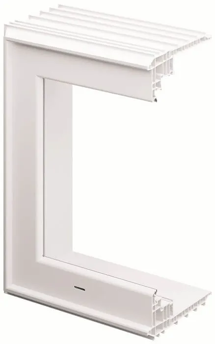 Aco Therm 3.0 Leibungsrahmen ohne Flügel 100 x 50 cm