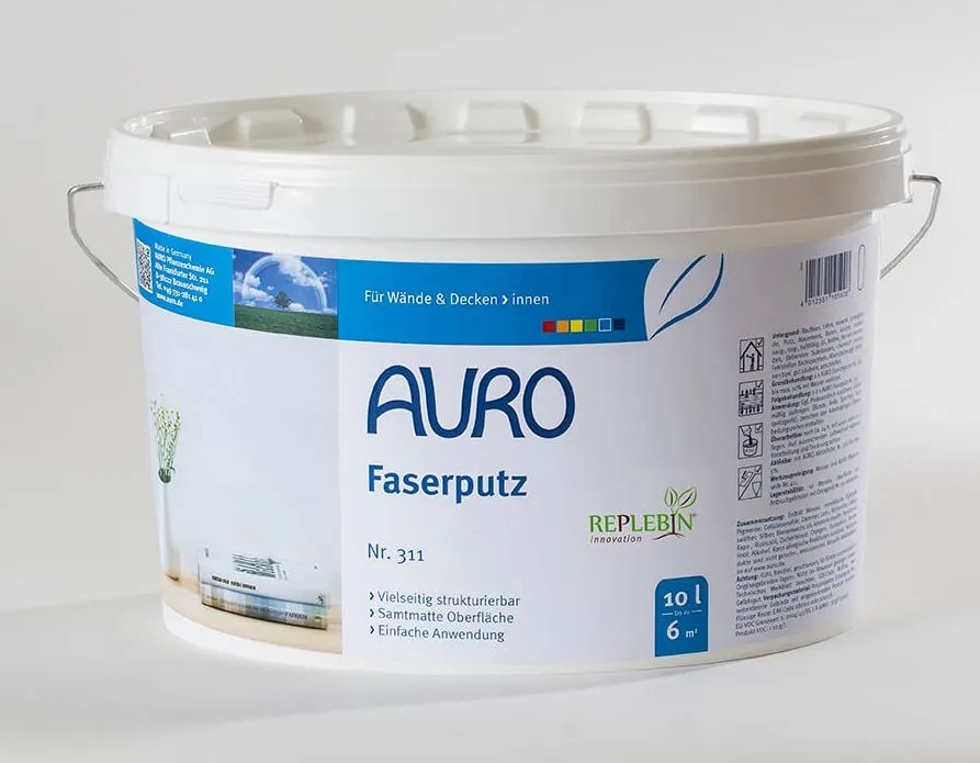 Auro Faserputz (innen) Nr. 311 weiß 10 ltr.