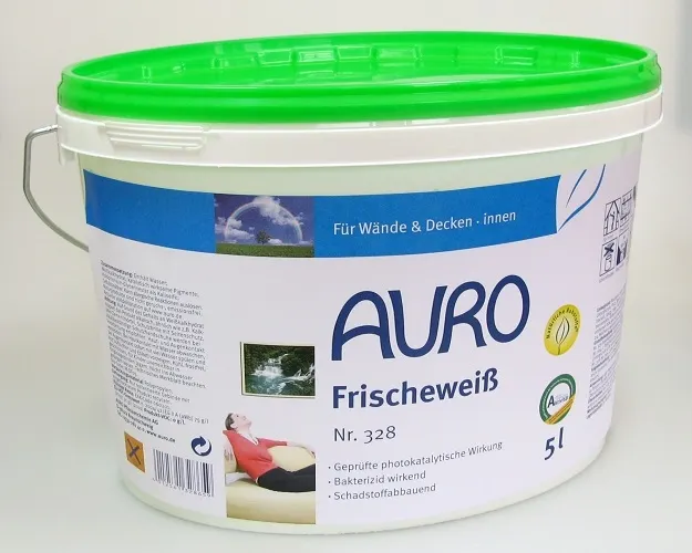 Auro Frischeweiss 328 Innenwandfarbe  5 Ltr. weiß