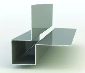 Außeneckprofil Alu 25 x 35 x 35 mm für Faserzementpaneele