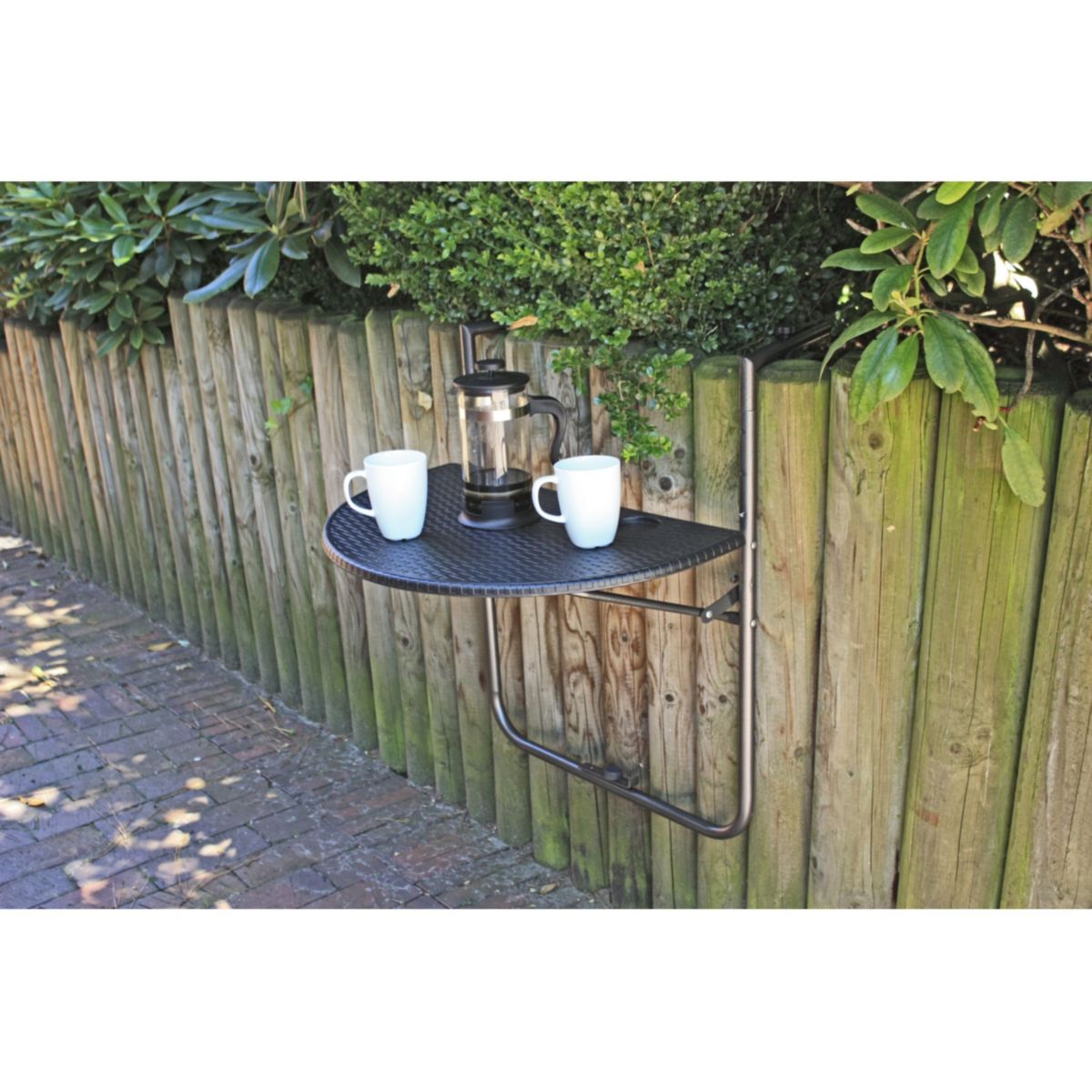 Balkontisch Ventana, Rattan Optik