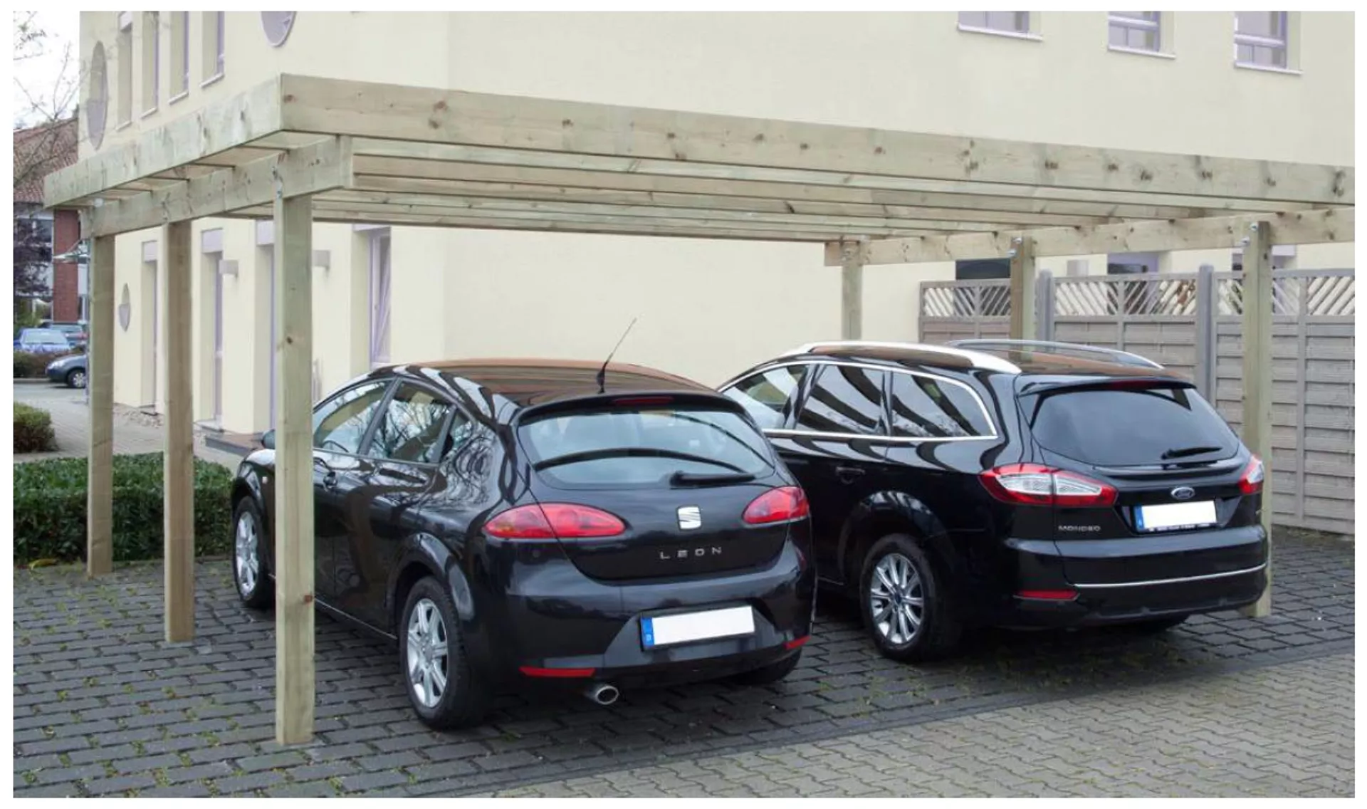 Geräteraum zu Doppelcarport Baltrum 2 + Fehmarn 2