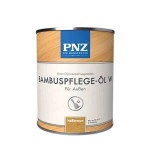 Bambuspflege-Öl 2,5 l Hellbraun
