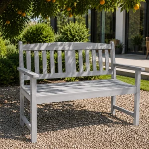 2-Sitzer Gartenbank Stirling – grau 2-Sitzer Gartenbank Stirling – grau
