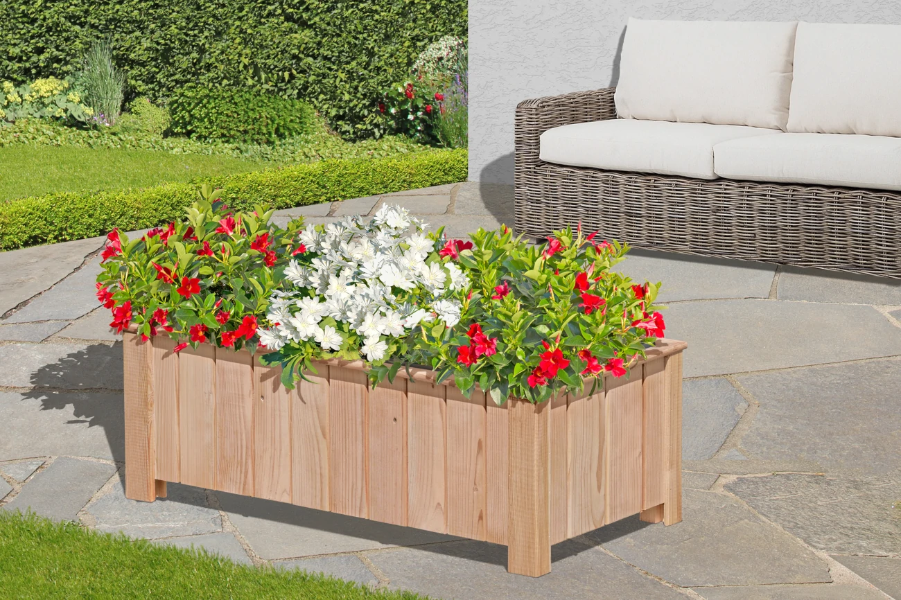 Pflanzkasten / Blumenkasten Lärche Cleo 3