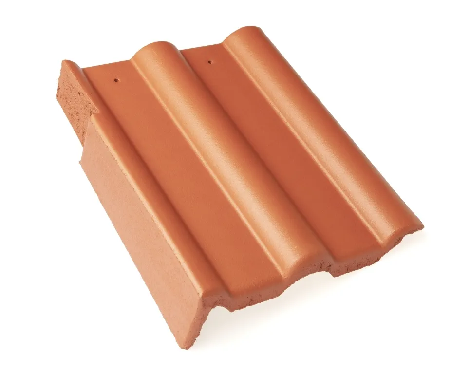 Braas Frankfurter Pfanne Giebelstein links 110 mm Protegon matt