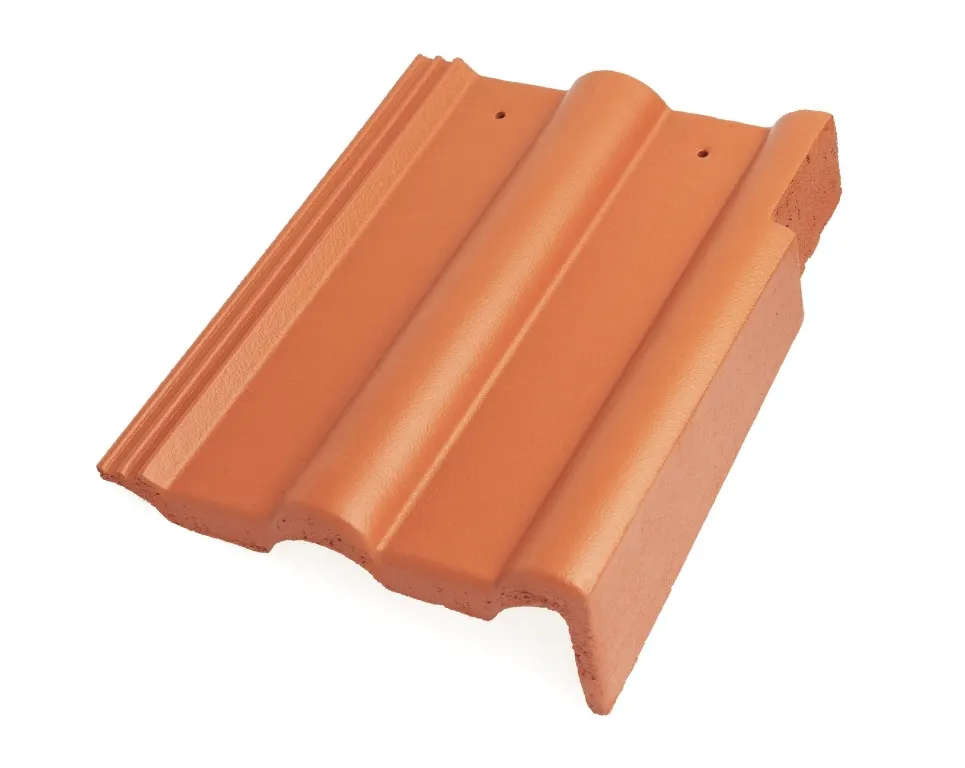 Braas Frankfurter Pfanne Giebelstein rechts 110 mm Protegon matt