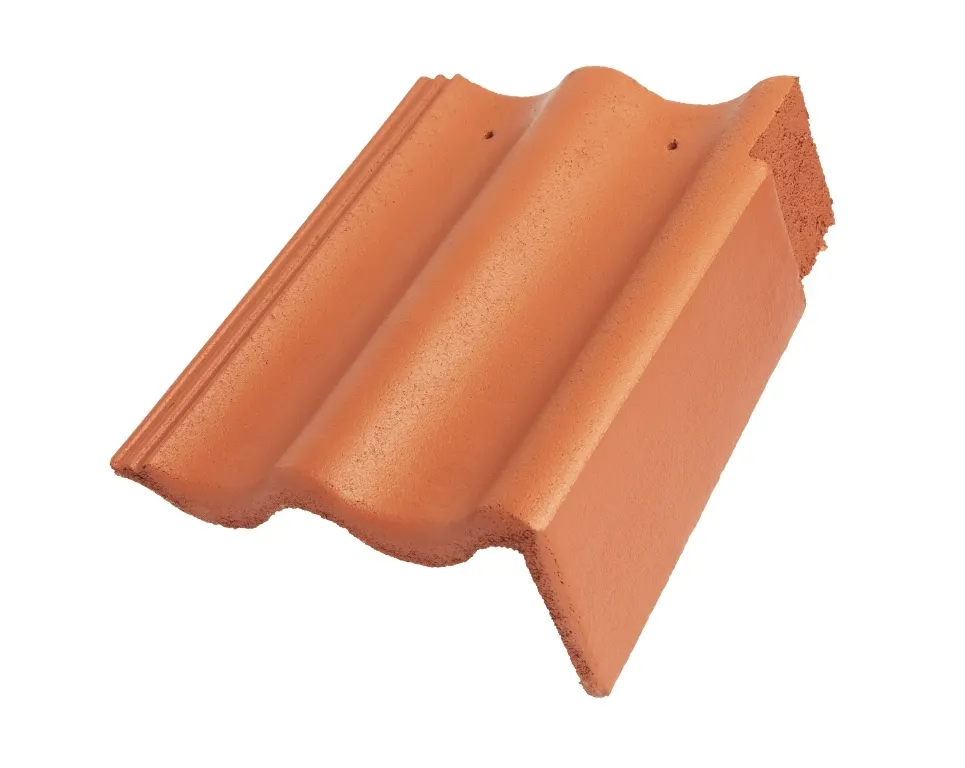 Braas Harzer Pfanne 7 (Big) Giebelstein rechts 110 mm Novo matt