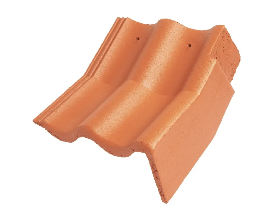 Braas Harzer Pfanne 7 (Big) Knick-Giebelstein rechts Novo matt