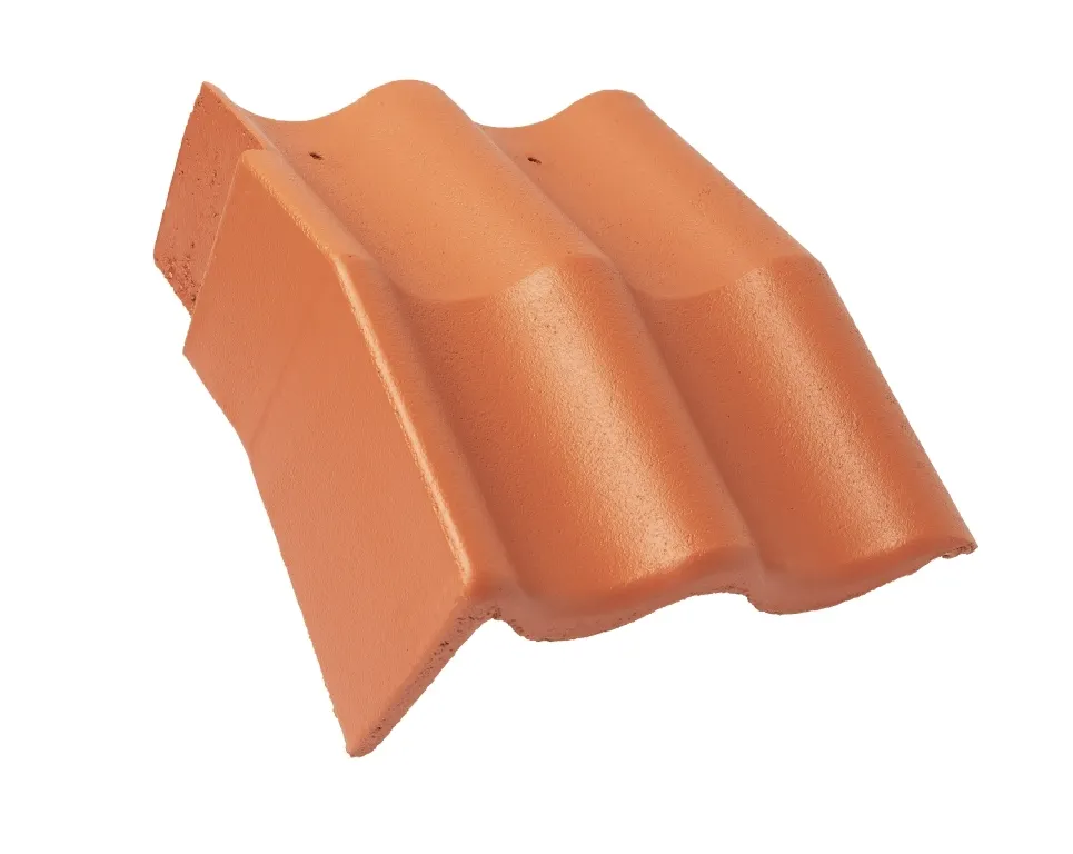 Braas Harzer Pfanne 7 (Big) Mansard-Giebelstein links Novo matt